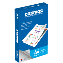 Resma de hoja COSMOS A4