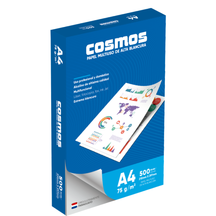 Resma de hoja COSMOS A4