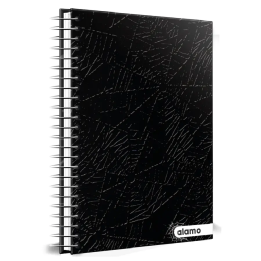 Cuaderno Universitario tapa dura/tapa flex con diseños y forro araña, de 50 - 100 -200 h, de una raya - cuadriculado
